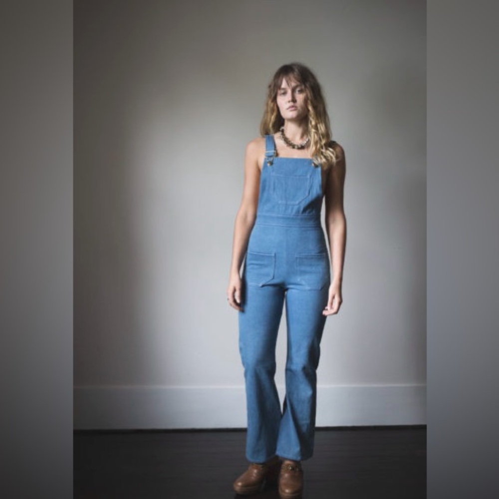 Lykke Wullf denim anita overalls XS deadstock - Picture 2 of 8